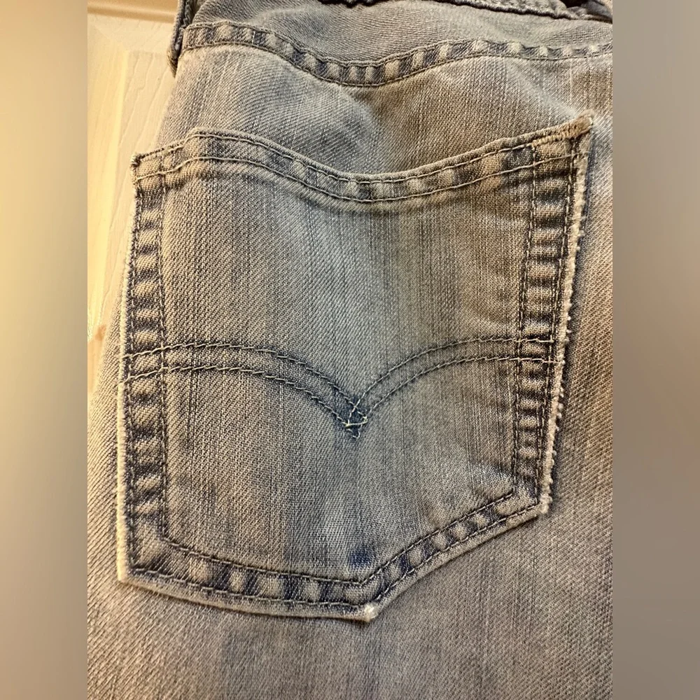 Levi’s Men’s 511 Distressed Blue Jeans 29 X 32